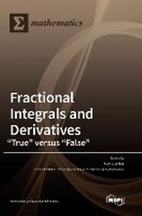Enlarge image Cover: Fractional Integrals and Derivatives - MDPI AG