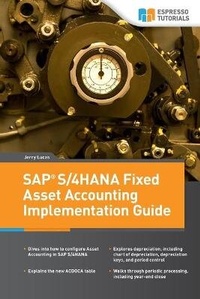 Enlarge image Cover: SAP S/4HANA Fixed Asset Accounting Implementation Guide - Espresso Tutorials