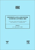 Cover: Power Plants and Power Systems Control 2003 - Elsevier