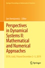 Cover: Perspectives in Dynamical Systems II: Mathematical and Numerical Approaches - Springer