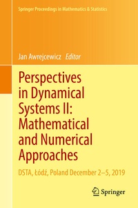 Enlarge image Cover: Perspectives in Dynamical Systems II: Mathematical and Numerical Approaches - Springer