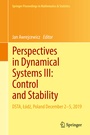 Cover: Perspectives in Dynamical Systems III: Control and Stability - Springer