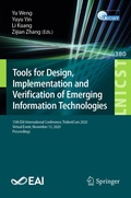 Cover: Tools for Design, Implementation and Verification of Emerging Information Technologies - Springer