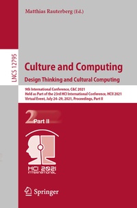 Abbildung von: Culture and Computing. Design Thinking and Cultural Computing - Springer