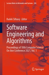 Enlarge image Cover: Software Engineering and Algorithms - Springer