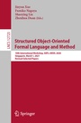 Cover: Structured Object-Oriented Formal Language and Method - Springer