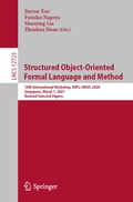 Cover: Structured Object-Oriented Formal Language and Method - Springer
