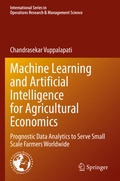 Cover: Machine Learning and Artificial Intelligence for Agricultural Economics - Springer
