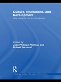 Cover: Culture, Institutions, and Development - Routledge