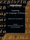 Cover: Exploring the Language of Drama - Routledge