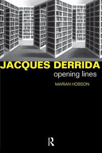 Enlarge image Cover: Jacques Derrida - Routledge