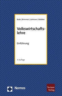 Abbildung von: Volkswirtschaftslehre - Tectum Wissenschaftsverlag