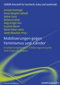 Cover: Mobilisierungen gegen Feminismus und 'Gender' - Verlag Barbara Budrich