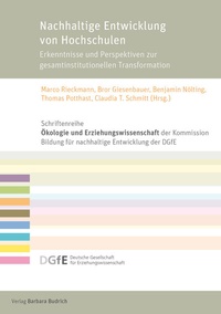 Abbildung von: Nachhaltige Entwicklung von Hochschulen - Verlag Barbara Budrich