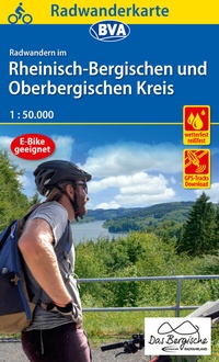 Abbildung von: Radwanderkarte BVA Radwandern im Rheinisch-Bergischen und Oberbergischen Kreis 1:50.000, reiß- und wetterfest, GPS-Tracks Download - BVA BikeMedia
