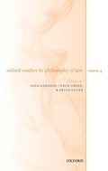Cover: Oxford Studies in Philosophy of Law Volume 4 - Oxford University Press
