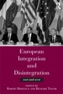 Cover: European Integration and Disintegration - Routledge