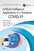 Cover: Artificial Intelligence Applications in a Pandemic - CRC Press