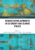 Cover: Renegotiating Authority in EU Energy and Climate Policy - Routledge