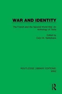 Enlarge image Cover: War and Identity - Routledge