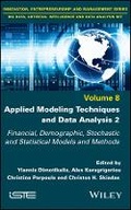 Cover: Applied Modeling Techniques and Data Analysis 2 - Financial, Demographic, Stochastic and Statistical Models and Methods - Wiley