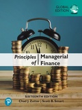 Cover: Principles of Managerial Finance, Global Edition - Pearson Education Limited