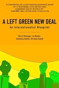 Cover: A Left Green New Deal - Monthly Review Press,U.S.
