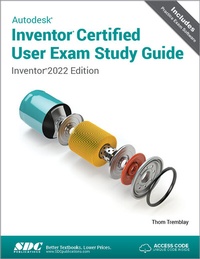 Abbildung von: Autodesk Inventor Certified User Exam Study Guide - SDC Publications