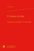 Cover: Crimes Ecrits - Classiques Garnier