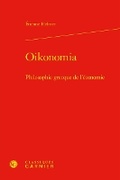 Cover: Oikonomia - Classiques Garnier