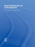 Cover: Masterpieces of Chikamatsu - Routledge