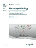 Cover: Neurochemical Biomarkers of the Continuum between Healthy Temperament and Psychopathology - S. Karger