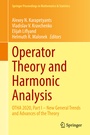 Cover: Operator Theory and Harmonic Analysis - Springer
