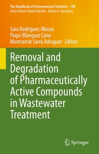 Abbildung von: Removal and Degradation of Pharmaceutically Active Compounds in Wastewater Treatment - Springer
