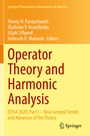 Cover: Operator Theory and Harmonic Analysis - Springer