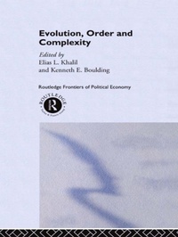 Enlarge image Cover: Evolution, Order and Complexity - Routledge