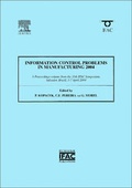Cover: Information Control Problems in Manufacturing 2004 (2-volume set) - Elsevier