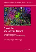 Cover: Translation und 'Drittes Reich' II - Frank & Timme