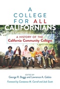 Cover: A College for All Californians - Teachers' College Press