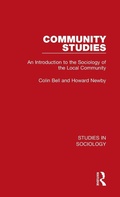 Cover: Community Studies - Routledge