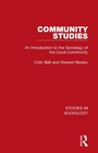 Cover: Community Studies - Routledge