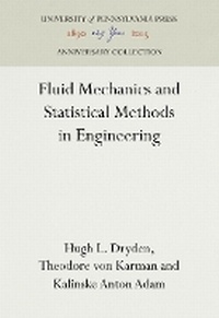 Enlarge image Cover: Fluid Mechanics and Statistical Methods in Engineering - University of Pennsylvania Press