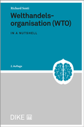 Cover: Welthandelsorganisation (WTO) - Dike Verlag Z&uuml;rich