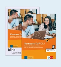 Enlarge image Cover: Kompass DaF C1.1 - Media Bundle BlinkLearning - Klett
