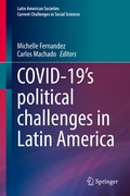 Cover: COVID-19's political challenges in Latin America - Springer
