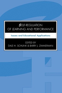 Enlarge image Cover: Self-regulation of Learning and Performance - Routledge