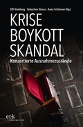 Cover: Krise - Boykott - Skandal - edition text + kritik