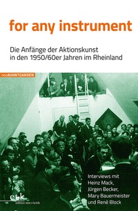 Abbildung von: for any instrument - edition text + kritik