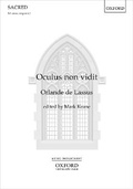 Cover: Oculus non vidit - Oxford University Press