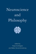 Cover: Neuroscience and Philosophy - MIT Press